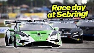 RACING LAMBORGHINI SUPER TROFEO AT SEBRING!