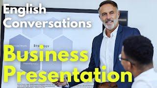 Business Presentation in English "10 Business Scene Conversations" | Business English Learning