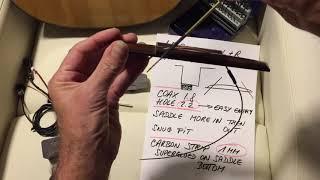 Tricks on coax transducer installation