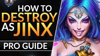 The ULTIMATE JINX GUIDE - Best Tips and Tricks to CARRY and RANK UP | League of Legends ADC Guide