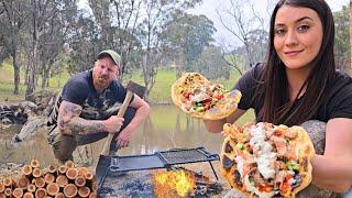 Hunting Deer, Camping & Cooking The Most Incredible Wild Feast EVER!