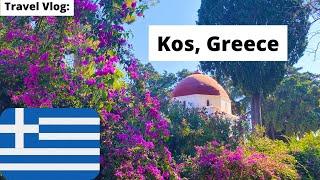 KOS Vlog | Kos Greece Travel Vlog | Kos Travel Guide | Zia Kos | Tigaki Kos | Kos Town | Antimachia