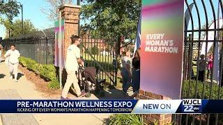 First-ever 'Every Woman's Marathon' kicked off Friday with wellness expo