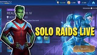 Live solo raids | Realm Klash | Injustice 2 Mobile | Arena