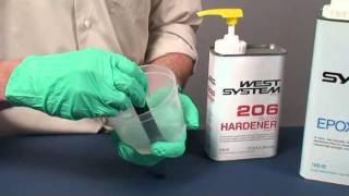 Dispensing and Mixing WEST SYSTEM Epoxy