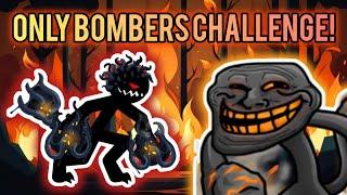 Only Bombers Challenge With Using New Skins In 2v2! Stick War: Saga New Update