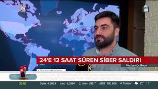 Yunan hackerlardan 24 TV'ye 12 saat süren siber saldırı