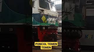 Poncol station, Semarang, my friends #shorts #train  #semarang