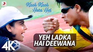 Yeh Ladka Hai Deewana: 4K Video | Shah Rukh Khan, Kajol |Udit Narayan| Alka Yagnik | KKHH