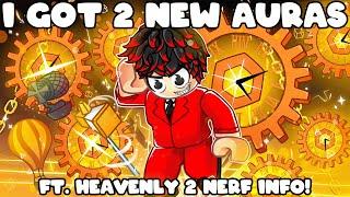 ALL 3 NEW AURAS IN NEW SOL'S RNG UPDATE! FT. HEAVENLY 2 NERFS AND 10 NEW POTION LEAK!