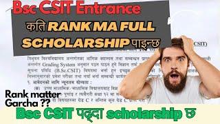 "Top Scholarships for BSc CSIT Students | CSITMasteryHub"