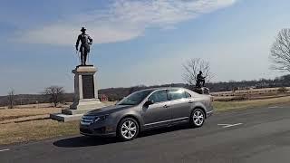 Walking the Cemetery Ridge at the Gettysburg Battlefield, PA (03/04/2025)