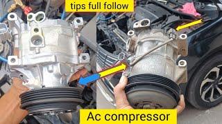 Replacing the AC Compressor in New Model Premio, Allion, Axio, DIY, Cars"