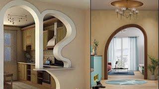 Latest Pop Up Arch Design Ideas For Living Room 2024 | Living Room  Wooden Arch/Archway Design Ideas