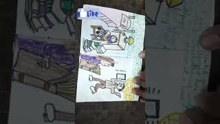 DIY Handmade Comic Strip | Matilda | AJ Crafts