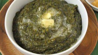 Sarson ka saag by cooking with Arshia/سرسوں کا ساگ