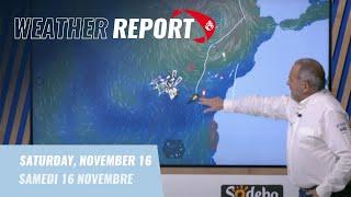 Weather report #6 - November 16 | Vendée Globe 2024