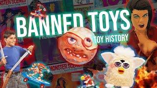 BANNED TOYS! Marvel Toybiz, Furby, Madballs, Aurora Monster Scenes, Kenner - TOY HISTORY EP. 55