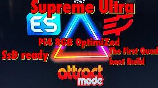 Retropie Supreme Ultra | pi4 | pi400 | Attract Mode