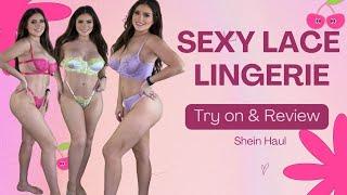 Lace Lingerie | Try On & Review | #tryon #sheinhaul