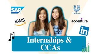 How to get Internships in uni, what CCAs to join | Final Year Students in SMU