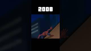 Evolution Of Spider man Animated #shorts