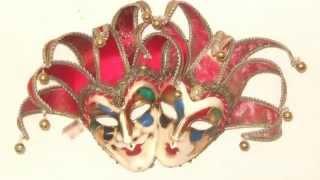 Wall Masks - Venetian Masquerade Masks