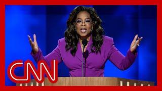 Oprah Winfrey issues a direct call to undecided voters to choose 'common sense over nonsense'