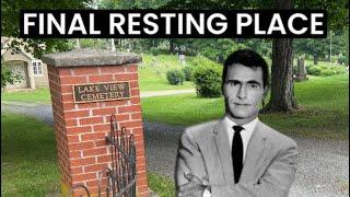 The final resting place of Rod Serling