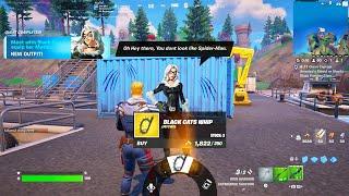 Fortnite JUST ADDED This in Todays Update! (Black Cat Mythic)