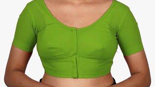 Simple saree blouse for beginners ||saree blouse||belt blouse cutting