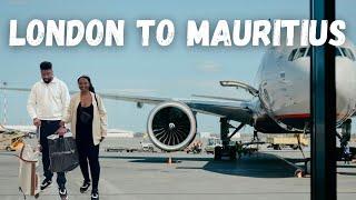 TRAVEL WITH US TO MAURITIUS : Air Mauritius & Gatwick Airport Review | Travel Vlog