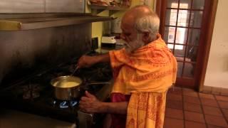 How To Make Ghee with Swami Vashista at the Sivananda Yoga Farm