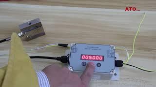 Digital load cell amplifier calibration | 0~10V/4~20mA