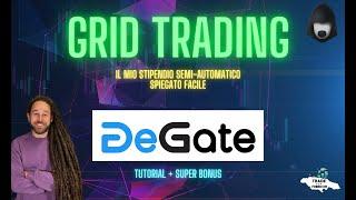 Corso Grid trading [Guadagno semi automatico]. DeGate Tutorial italiano #crypto #trading