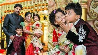 TV Actors Kalyan and Srilekha Family Photos