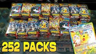 Opening 252 Packs of Surging Sparks!!!