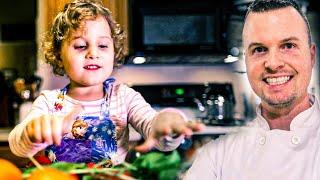 Father Daughter Chef Collab Dish | Roasted Tomato Basil Soup