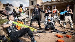 LTT Game Nerf War : SEAL X Action-packed Nerf Guns Escape Game Who Will Win?