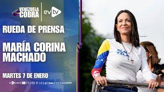 RUEDA DE PRENSA DE MARÍA CORINA MACHADO | #evtv #EnVivo | #VENEZUELACOBRA |