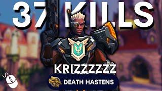 37 Kills Secretly Lex is The most Strongest Flank Krizzzzzz (Master) Paladins Lex Competitive