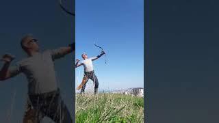 Turkish Organic Horn Bow Range Test