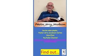 #shorts Pastor Jerry Jacobson Series on Hear2See YouTube Channel #shorts