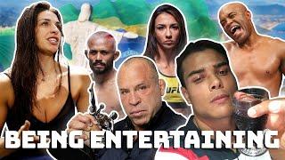 Brazilian fighters being entertaining