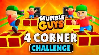 4 CORNER CHALLENGE in Stumble Guys!