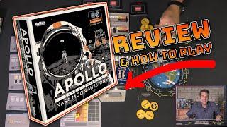 Apollo: A Game Inspired By NASA Moon Missions Review and How to Play | Asymmetric Co-op in Space!