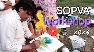 Workshop, SOPVA #PaintingWorkship #Demonstrations #LecturesonArt