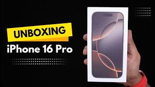 iPhone 16 Pro  Desert Titanium - UNBOXING