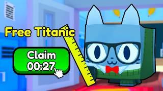 HOW TO GET THE NEW *FREE* TITANIC IN THE PET SIM 99!