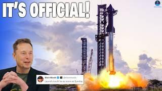 SpaceX Officially Revealed Starship Launch in 5 Days! Launch Without FAA?